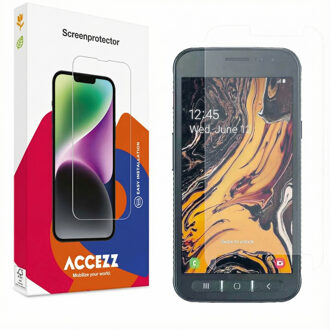 Accezz Gehard Glas Screenprotector voor de Samsung Galaxy Xcover 4 / 4S Transparant