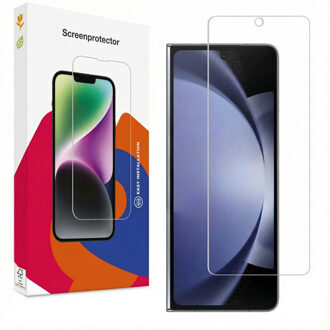 Accezz Gehard Glas Screenprotector voor de Samsung Galaxy Z Fold 5 Transparant