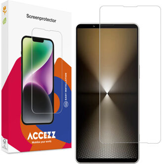 Accezz Gehard Glas Screenprotector voor de Sony Xperia 1 VI Transparant