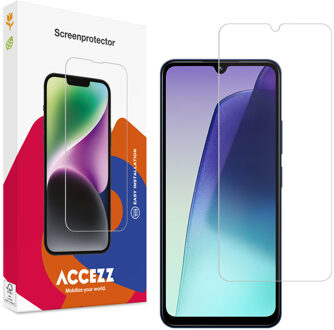 Accezz Gehard Glas Screenprotector voor de Xiaomi Redmi 14C Transparant