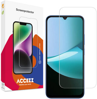 Accezz Gehard Glas Screenprotector voor de Xiaomi Redmi 15C 5G / 4G Transparant
