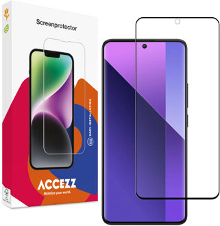 Accezz Gehard Glas Screenprotector voor de Xiaomi Redmi Note 14 Pro (4G/5G) / 14 Pro Plus (5G) Transparant
