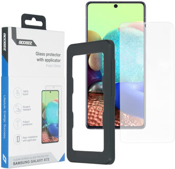 Accezz Glass Screenprotector + Applicator Samsung Galaxy A72 / M53 Transparant