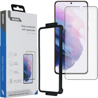 Accezz Glass Screenprotector + Applicator voor de Samsung Galaxy S21 Plus Transparant