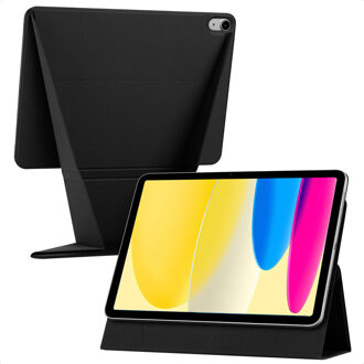 Accezz High Stand tablet case voor de Apple iPad 11 (2025) 11 inch A16 / iPad 10 (2022) 10.9 inch - Zwart