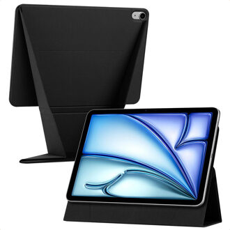 Accezz High Stand tablet case voor de Apple iPad Air 11 inch (2025) M3 / (2024) M2 / Air 5 (2022) / Air 4 (2020) - Zwart