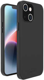 Accezz Leather Backcover met MagSafe voor de Apple iPhone 14 Plus - Zwart