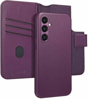 Accezz Leather Bookcase 2-in-1 met MagSafe voor de Samsung Galaxy S24 Plus - Heath Purple Paars