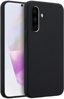 Accezz Liquid Silicone Backcover met MagSafe voor de Samsung Galaxy A36 / A56 - Zwart