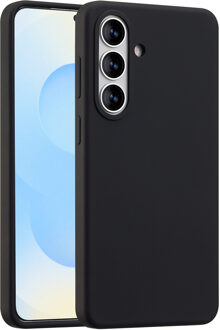 Accezz Liquid Silicone Backcover met MagSafe voor de Samsung Galaxy S26 Plus - Zwart