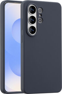 Accezz Liquid Silicone Backcover met MagSafe voor de Samsung Galaxy S26 Ultra - Donkerblauw