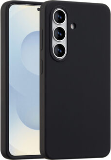 Accezz Liquid Silicone Backcover met MagSafe voor de Samsung Galaxy S26 - Zwart