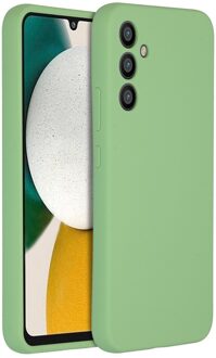 Accezz Liquid Silicone Backcover Samsung Galaxy A34 (5G) Telefoonhoesje Groen