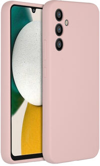 Accezz Liquid Silicone Backcover Samsung Galaxy A34 (5G) Telefoonhoesje Roze