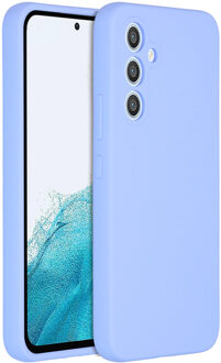 Accezz Liquid Silicone Backcover Samsung Galaxy A54 (5G) Telefoonhoesje Paars