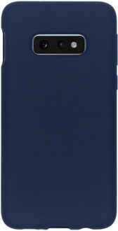 Accezz Liquid Silicone Backcover Samsung Galaxy S10e hoesje - Blauw