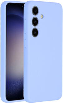 Accezz Liquid Silicone Backcover Samsung Galaxy S24 Telefoonhoesje Paars