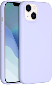 Accezz Liquid Silicone Backcover voor de Apple iPhone 14 / 13 - Paars