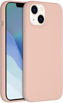 Accezz Liquid Silicone Backcover voor de Apple iPhone 14 / 13 - Roze