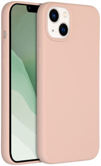 Accezz Liquid Silicone Backcover voor de Apple iPhone 14 Plus - Roze