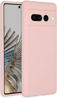 Accezz Liquid Silicone Backcover voor de Google Pixel 7 Pro - Roze