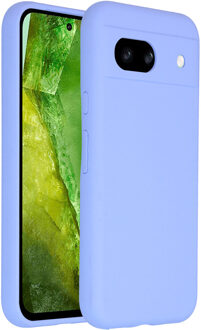 Accezz Liquid Silicone Backcover voor de Google Pixel 8a - Paars