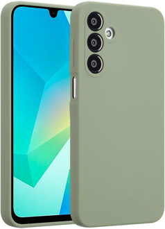 Accezz Liquid Silicone Backcover voor de Samsung Galaxy A16 - Cooper Green Groen