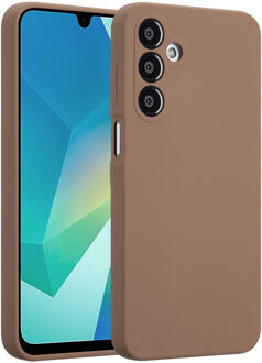 Accezz Liquid Silicone Backcover voor de Samsung Galaxy A16 - Lichtbruin