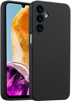 Accezz Liquid Silicone Backcover voor de Samsung Galaxy A16 - Zwart