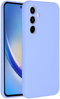 Accezz Liquid Silicone Backcover voor de Samsung Galaxy A35 - Paars