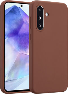 Accezz Liquid Silicone Backcover voor de Samsung Galaxy A36 / A56 - New Tea Brown Bruin