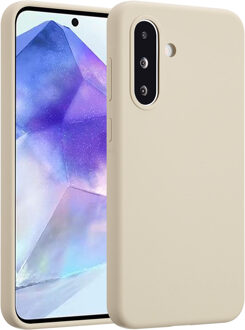 Accezz Liquid Silicone Backcover voor de Samsung Galaxy A36 / A56 - Stone Beige