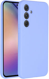 Accezz Liquid Silicone Backcover voor de Samsung Galaxy A55 - Paars