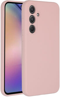 Accezz Liquid Silicone Backcover voor de Samsung Galaxy A55 - Roze
