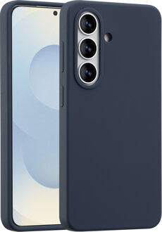 Accezz Liquid Silicone Backcover voor de Samsung Galaxy S26 - Donkerblauw