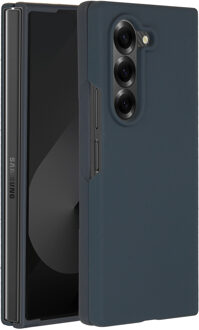 Accezz Liquid Silicone Backcover voor de Samsung Galaxy Z Fold 6 - Donkerblauw