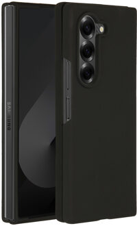 Accezz Liquid Silicone Backcover voor de Samsung Galaxy Z Fold 6 - Zwart