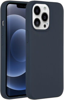Accezz Liquid Silicone met MagSafe voor Apple iPhone 13 Pro Telefoonhoesje Blauw