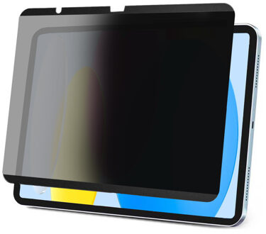 Accezz Magnetische Privacy Screenprotector voor de Apple iPad 11 (2025) 11 inch A16 / iPad 10 (2022) 10.9 inch Transparant