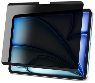 Accezz Magnetische Privacy Screenprotector voor de Apple iPad Air 11 inch (2026) M4 / (2025) M3 / (2024) M2 Transparant