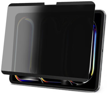 Accezz Magnetische Privacy Screenprotector voor de Apple iPad Pro 11 (2025) M5 / (2024) M4 Transparant