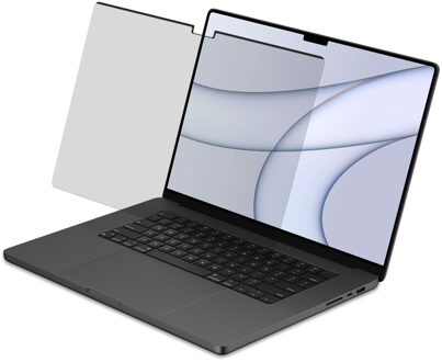 Accezz Magnetische Screenprotector voor de Apple MacBook Air 15 inch (2023 / 2024 M3 chip / 2025 M4 chip) Transparant