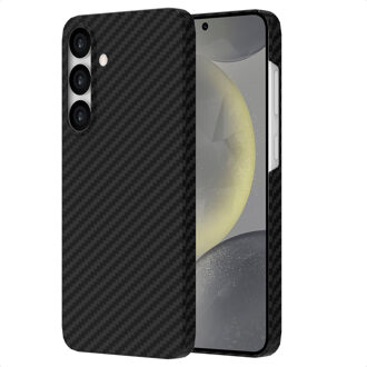 Accezz MagSafe Kevlar Backcover voor de Samsung Galaxy S24 Plus - Zwart