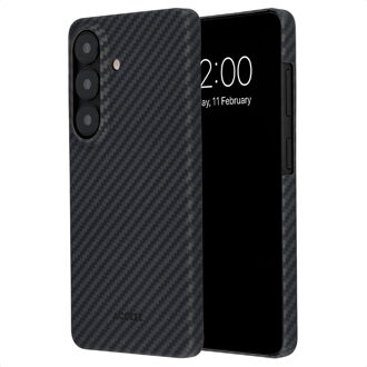 Accezz MagSafe Kevlar® Backcover voor de Samsung Galaxy S26 - Zwart
