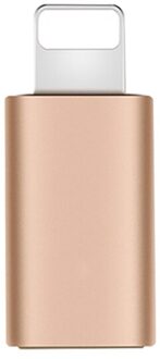 ! ACCEZZ Micro USB Naar Verlichting OTG Converter Voor iPhone X XS XR 7 6 S 8 Plus Mini Legering Data sync Opladen Voor iPad Lading Adapter Goud