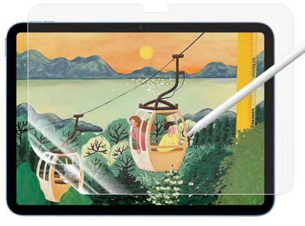 Accezz Paper Feel Screen Protector voor de Apple iPad 11 (2025) 11 inch A16 / iPad 10 (2022) 10.9 inch Transparant