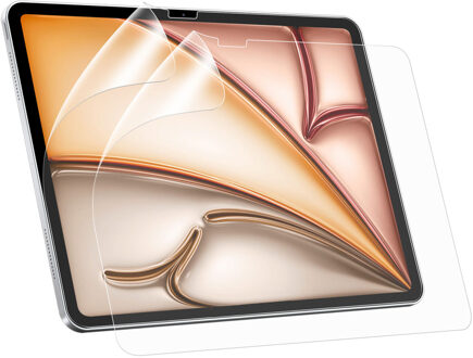 Accezz Paper Feel Screenprotector iPad Air 13 inch (2024) M2 Smartphone screenprotector Transparant