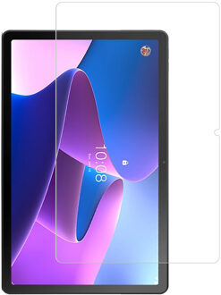 Accezz Premium glass screenprotector Tablet voor de Lenovo Tab M10 Plus (3rd gen) Transparant