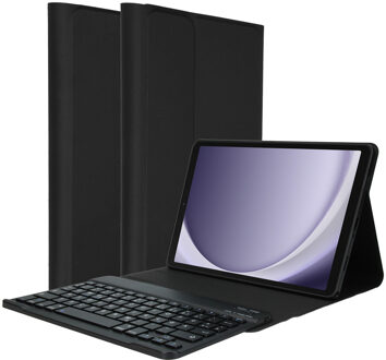 Accezz QWERTY Bluetooth Keyboard Bookcase voor de Samsung Galaxy Tab A9 8.7 inch Zwart - 7 inch