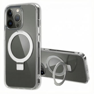 Accezz Ring Stand Backcover met MagSafe voor de Apple iPhone 13 Pro Max - Transparant